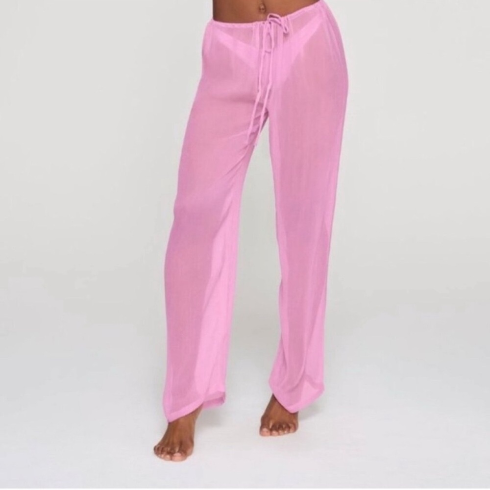 SKIMS Swim Cover Up Silk Pants